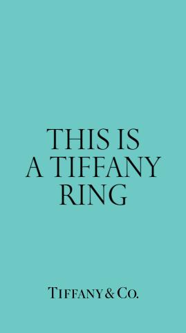 티파니 카탈로그 | This Is A Tiffany Ring 2021 | 2021. 10. 29. - 2022. 5. 31.
