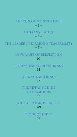 티파니 카탈로그 | This Is A Tiffany Ring 2021 | 2021. 10. 29. - 2022. 5. 31.