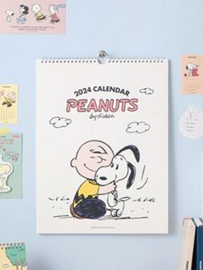지오지아에서 [Peanuts] 2024 스누피 벽걸이 캘린더 12750원 제공