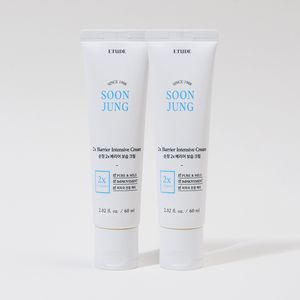 에뛰드하우스에서 [DUO SET] SoonJung 2x Barrier Intensive Cream 60ml 20.4원 제공